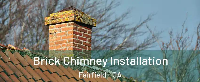 Brick Chimney Installation Fairfield - GA