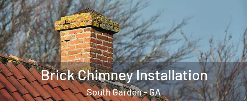 Brick Chimney Installation South Garden - GA