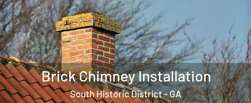 Brick Chimney Installation South Historic District - GA