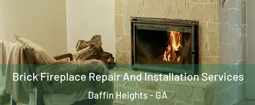 Brick Fireplace Repair And Installation Services Daffin Heights - GA