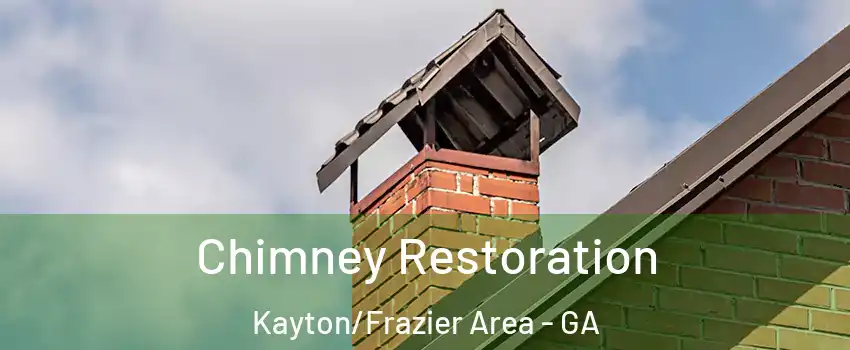 Chimney Restoration Kayton/Frazier Area - GA