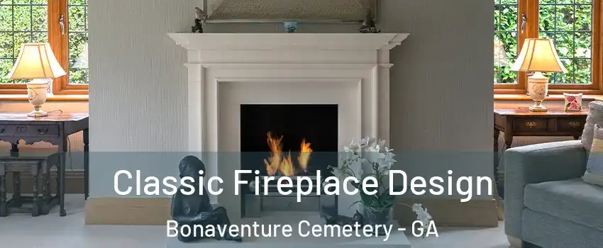 Classic Fireplace Design Bonaventure Cemetery - GA