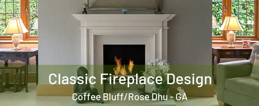 Classic Fireplace Design Coffee Bluff/Rose Dhu - GA