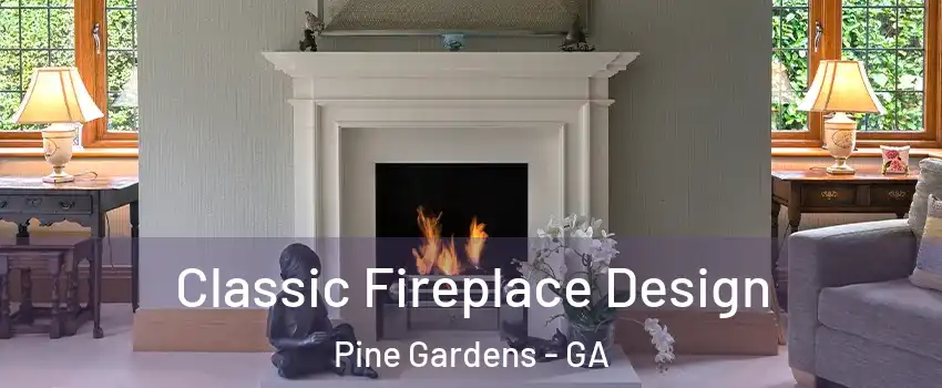 Classic Fireplace Design Pine Gardens - GA