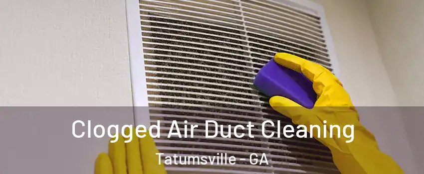 Clogged Air Duct Cleaning Tatumsville - GA