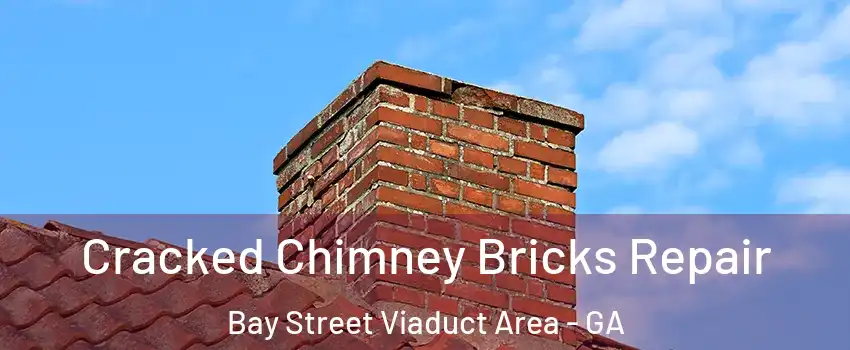 Cracked Chimney Bricks Repair Bay Street Viaduct Area - GA