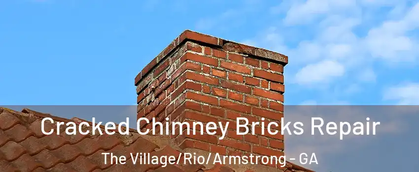 Cracked Chimney Bricks Repair The Village/Rio/Armstrong - GA