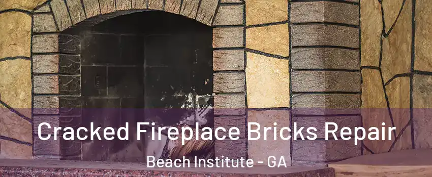 Cracked Fireplace Bricks Repair Beach Institute - GA