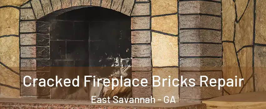 Cracked Fireplace Bricks Repair East Savannah - GA