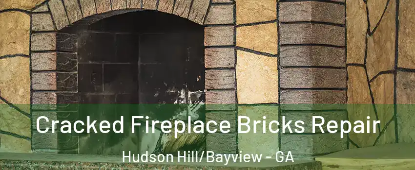 Cracked Fireplace Bricks Repair Hudson Hill/Bayview - GA