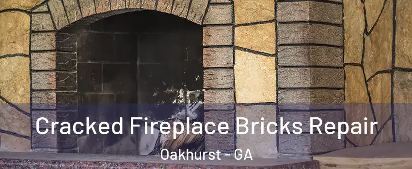 Cracked Fireplace Bricks Repair Oakhurst - GA