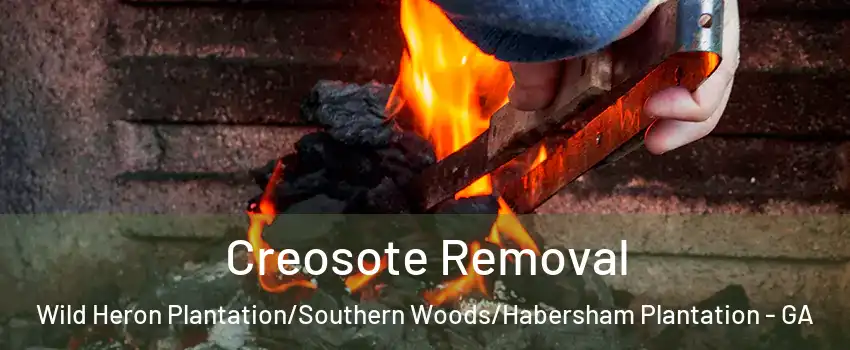 Creosote Removal Wild Heron Plantation/Southern Woods/Habersham Plantation - GA