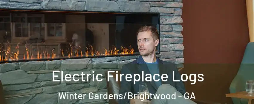 Electric Fireplace Logs Winter Gardens/Brightwood - GA