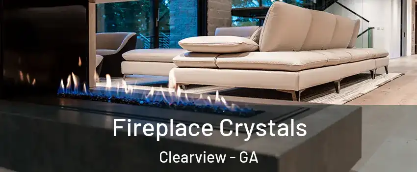 Fireplace Crystals Clearview - GA