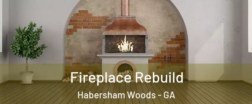 Fireplace Rebuild Habersham Woods - GA