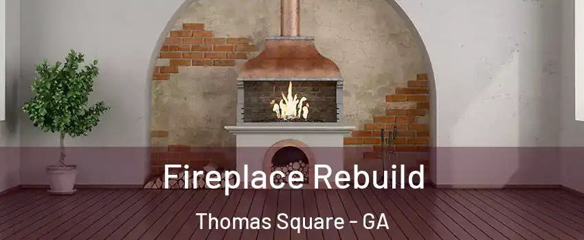 Fireplace Rebuild Thomas Square - GA