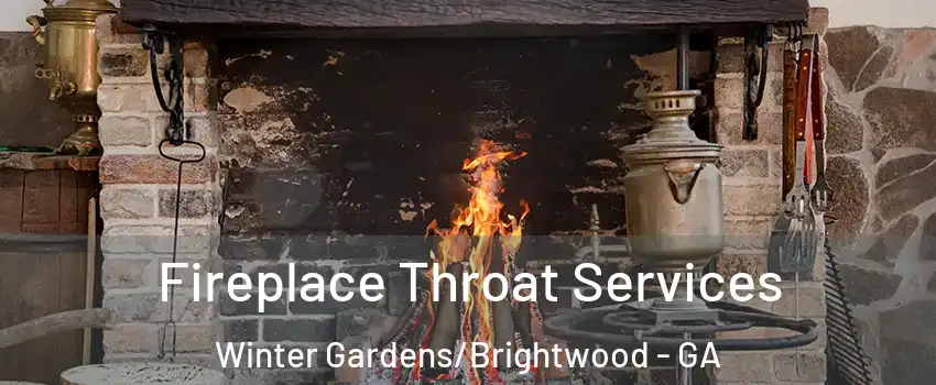 Fireplace Throat Services Winter Gardens/Brightwood - GA