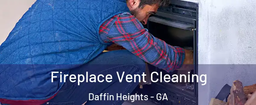 Fireplace Vent Cleaning Daffin Heights - GA