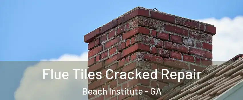 Flue Tiles Cracked Repair Beach Institute - GA