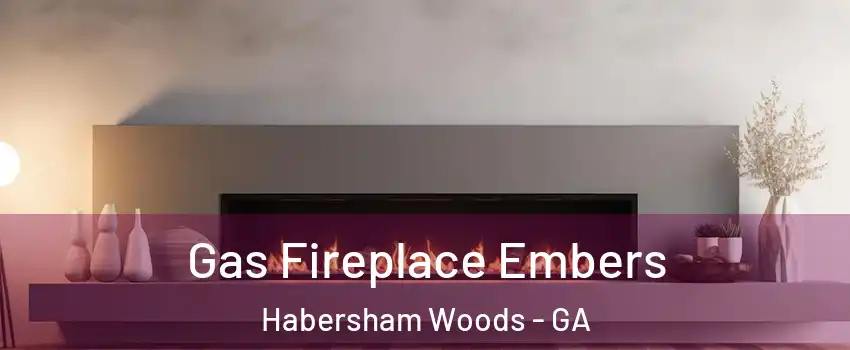 Gas Fireplace Embers Habersham Woods - GA