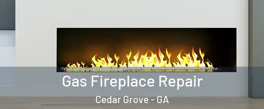 Gas Fireplace Repair Cedar Grove - GA