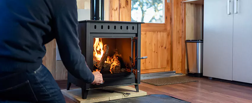 Open Hearth Wood Fireplace Installation in Oakhurst, GA