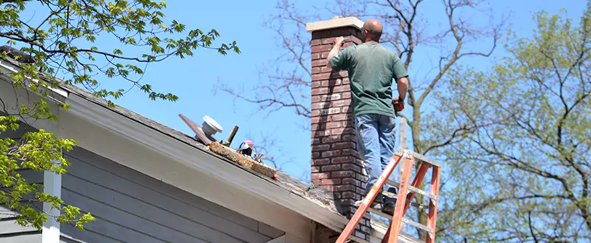 Vinyl and PVC Chimney Flashing Installation in Bonaventure Cemetery, GA