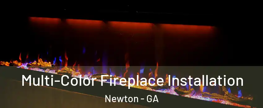 Multi-Color Fireplace Installation Newton - GA