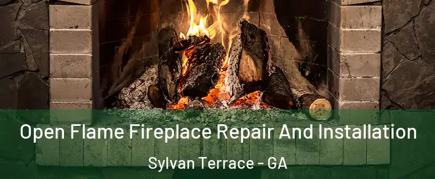 Open Flame Fireplace Repair And Installation Sylvan Terrace - GA