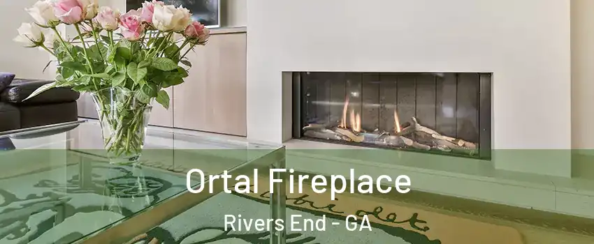 Ortal Fireplace Rivers End - GA