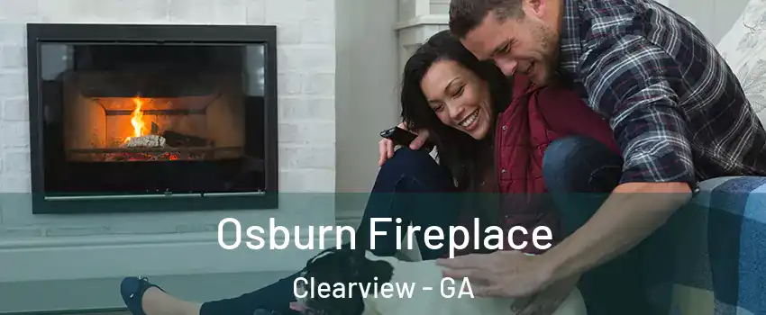 Osburn Fireplace Clearview - GA