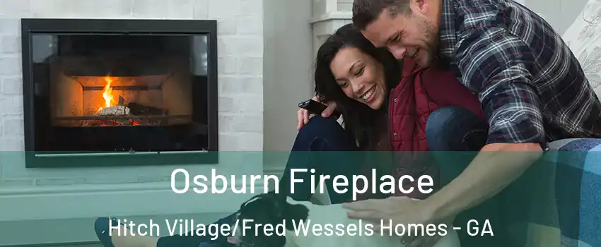 Osburn Fireplace Hitch Village/Fred Wessels Homes - GA