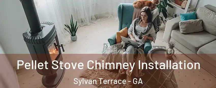 Pellet Stove Chimney Installation Sylvan Terrace - GA