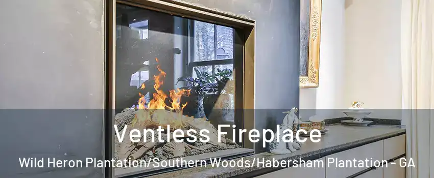 Ventless Fireplace Wild Heron Plantation/Southern Woods/Habersham Plantation - GA