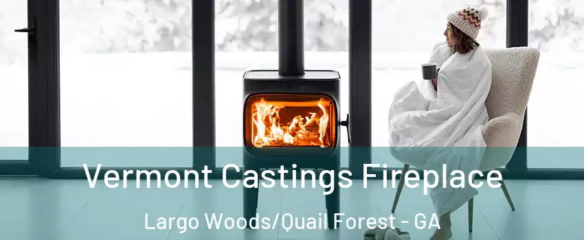 Vermont Castings Fireplace Largo Woods/Quail Forest - GA