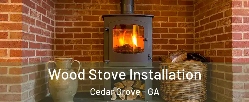 Wood Stove Installation Cedar Grove - GA